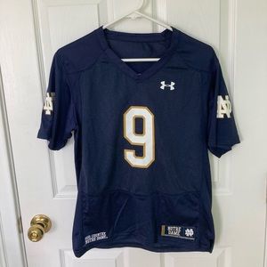 Under Armor Notre Dame Womens Football Jersey